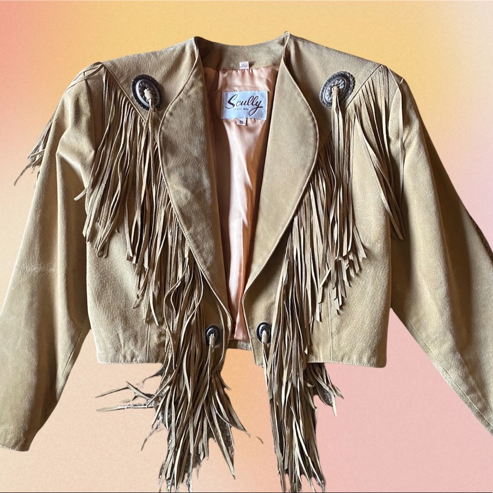 Western Suede Jacket by Scully